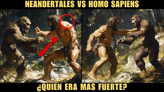 NEANDERTALES vs HOMO SAPIENS Encuentro y Extinción [upl. by Edmea45]