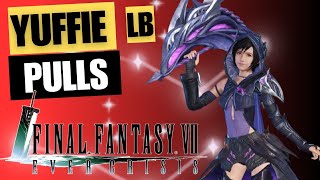 Yuffie LB pulls  Anniversary  Final Fantasy 7 Ever Crisis [upl. by Eissak]