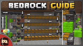 SIMPLE MultiItem Sorter A MUST SEE  Bedrock Guide S1 EP48  Tutorial Survival Lets Play Minecraft [upl. by Plank]