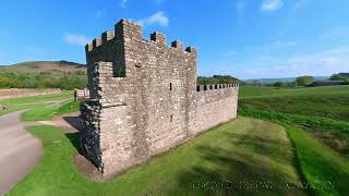 The replica of Hadrian’s Wall at Vindolanda [upl. by Andree]