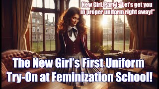 The St Agnes New Girls First Time In Uniform FLR feminization school [upl. by Amandi]