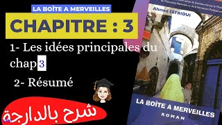 Résumé de la boîte à merveilles 🔥🔥Chapitre 3456 et 7 🔥🔥♥️ [upl. by Nnateragram]