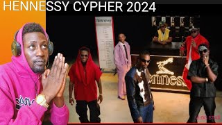 THE HENNESSY CYPHER 2024  DIDI B KHALIGRAPH JONES LADIPOE MAGLERA DOE BOY SARKODIE YOUNG LUNYA [upl. by Ahselrak]