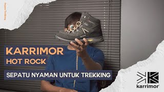 Review Pemakaian Sepatu Trekking KARRIMOR HOT ROCK [upl. by Dinsmore]