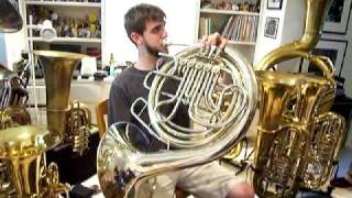 The only Contrabass French Horn ever made [upl. by Ydospahr288]