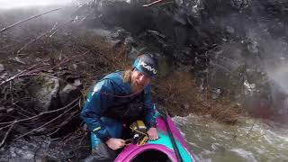 First Descent of Rattlesnake Falls Upper and Lower [upl. by Yhtommit]