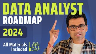 Data Analyst Roadmap 2024  Data Analyst Weekly Study Plan  Free Resources to Become Data Analyst [upl. by Kajdan529]