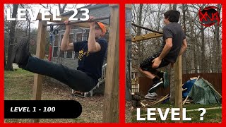 Extreme Pull Ups Level 1 to 100 [upl. by Lindblad]