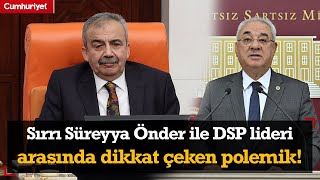 Sırrı Süreyya Önder ile DSP lideri Önder Aksakal arasında dikkat çeken polemik [upl. by Bendix]