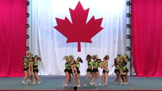 Warman Ultimate Cheerleading Peridot Small Senior 4 Run 1 [upl. by Macfadyn898]