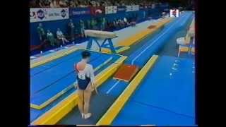 Chrystel ROBERT FRA tumbling  2001 French internationals EF [upl. by Askwith]