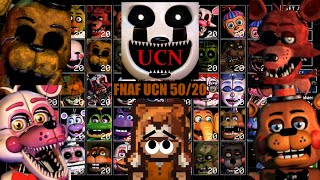 5020 MODE 10600  FIVE NIGHTS AT FREDDYS ULTIMATE CUSTOM NIGHT [upl. by Asetal]