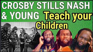 CROSBY STILLS NASH AND YOUNG REACTION  Teach your children  First time hearing [upl. by Carolle]