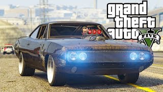 GTA V  FUGA DE DODGE CHARGER  MÁQUINA MORTÍFERA DO TJ   GTA 5 MODS [upl. by Liatrice537]