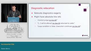 2024 EuroLLVM  Incremental Symbolic Execution for the Clang Static Analyzer [upl. by Eart]