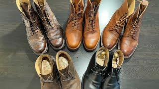 Crockett And Jones Boots  My Top Five Favorite [upl. by Esened]