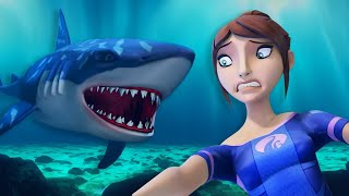 Shark Attack  The Deep Season 1  Undersea Adventures  21 amp 22 [upl. by Nortal]