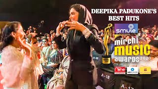 Deepika Padukones Best Bollywood Songs Hits I Smule Mirchi Music Awards 2020 I Extended Video [upl. by Denae]