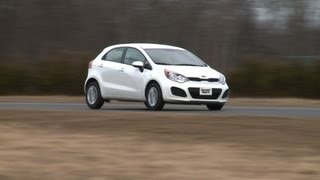 2012 Kia Rio review  Consumer Reports [upl. by Carbo]