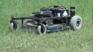 RC LawnMower with Sabertooth 2x25 [upl. by Ellette]