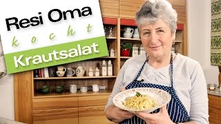 Resi Oma kocht  Krautsalat [upl. by Anikat]