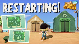 Starting a BRAND NEW forever ISLAND  Animal Crossing New Horizons [upl. by Ecilayram]