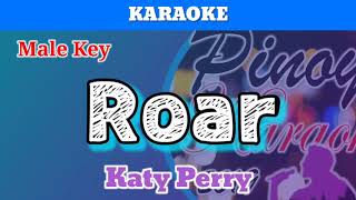 Roar by Katy Perry Karaoke  Male Key [upl. by Boylan]