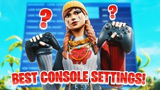 The BEST NEW Sensitivity amp Settings For PS4  Xbox Fortnite PS4  Xbox [upl. by Noxin]