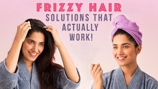 Get Rid of Frizzy Hair in 3 Easy Ways  Glamrs [upl. by Anirtep296]