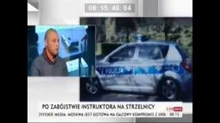 Komentarz w TVP Info przedstawiciela ROMBu dot zdarzenia na chorzowskiej strzelnicy [upl. by Ybok614]