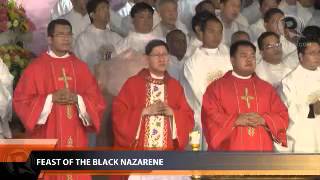 Feast of Black Nazarene  Mass part 1 [upl. by Nanete]