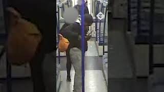 Man jailed for knife attack on London tube [upl. by Kurzawa]