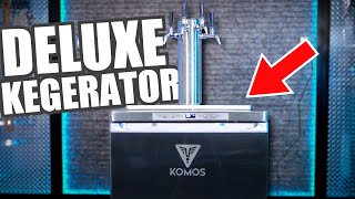 What YOU NEED TO KNOW About the KOMOS Deluxe Kegerator  MoreBeer [upl. by Khalin]