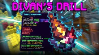 divans drillthe most painful way possible Hypixel Skyblock [upl. by Alakam]