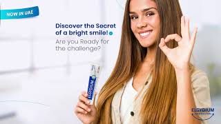 Get whiter teeth within 2 weeks with the best whitening toothpaste from Elgydium [upl. by Phonsa6]