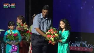 Presentation of bouquet of flowers and traditional shawl to our Chief Guest Shri V Umashankar IAS [upl. by Joleen]