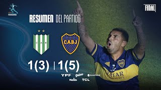 Copa Diego Maradona  Final  resumen de Banfield  Boca [upl. by Sacksen877]