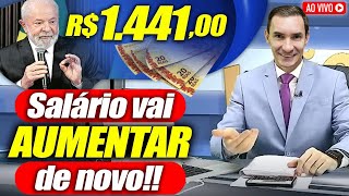 SAIU AGORA NOVO SALÁRIO MÍNIMO de R 1441 CONFIRMADO pelo GOVERNO  VEJA quem vai RECEBER o VALOR [upl. by Brunelle]