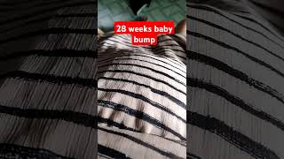 28 weeks pregnancy fetalmovement pregnancyjourney 28weekspregnant blessings answeredprayer [upl. by Adnavoj24]