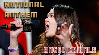 Singing the National Anthem for Atlanta United  Angelica Hale [upl. by Ardnal]