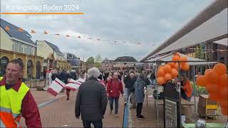 Koningsdag Roden 2024 [upl. by Anayek]