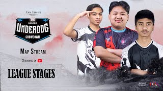 UNDERDOG SHOWDOWN GROUP STAGES  MAP STREAM  II EKTA ESPORTS II underdogshown pubgmobile [upl. by Aerol880]