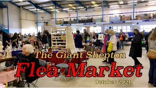 The Giant Shepton Flea Market  Bath amp West Showground Somerset England  October 2021 [upl. by Sammy]