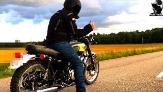 Kawasaki W650 Test Ride and Specs [upl. by Aileahcim]