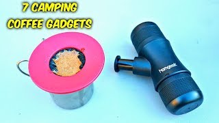 7 Camping Coffee Gadgets put to the Test [upl. by Garmaise]