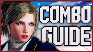 Lidia Sobieska Beginner Combos amp BnBs  Tekken 8 Combo Guide [upl. by Butte59]