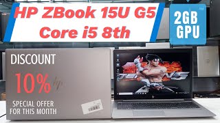 HP ZBook 15U G5 Core i5 8th Gen  Offer 10 Discount  zbook15ug5 [upl. by Berkie333]