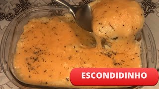 ESCONDIDINHO DE MANDIOCA COM CALABRESA  RECEITA RÁPIDA E FÁCIL [upl. by Bogoch]