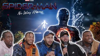 SpiderMan No Way Home Trailer Reaction With Tom Holland [upl. by Dukey674]