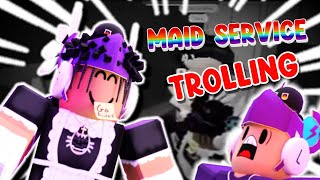 FOOLING People With MAID SERVICE In ROBLOX [upl. by Loella]